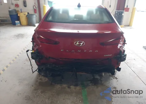 2020 Hyundai Elantra Limited from USA, damaged, VIN KMHD84LF6LU897402